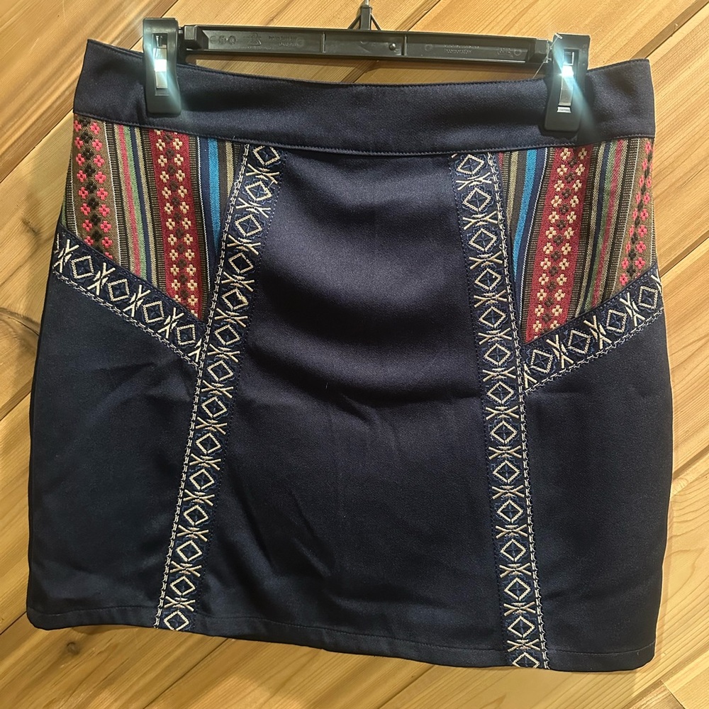 Blue Rain Boho Mini Shirt - Picture 4 of 8